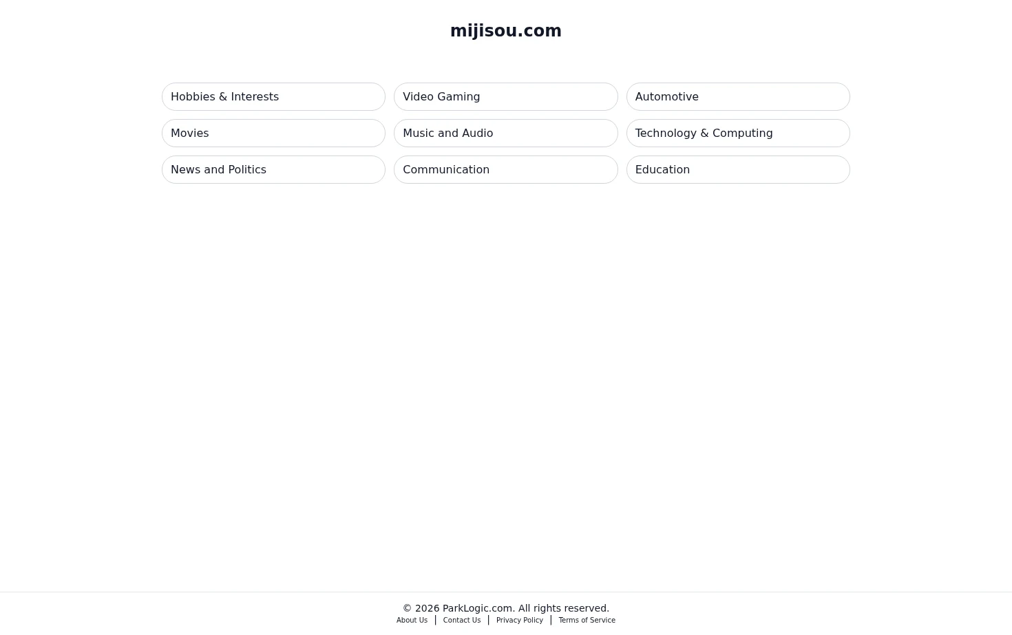 mijisou.com 页面快照